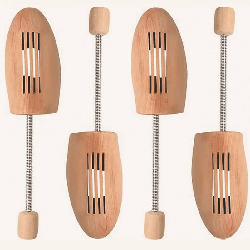 봄철 신발 라스트 나무 구김 방지 소나무 신발 확장기 유칼립투스 나무 성형 도구 나무 신발 지지대
