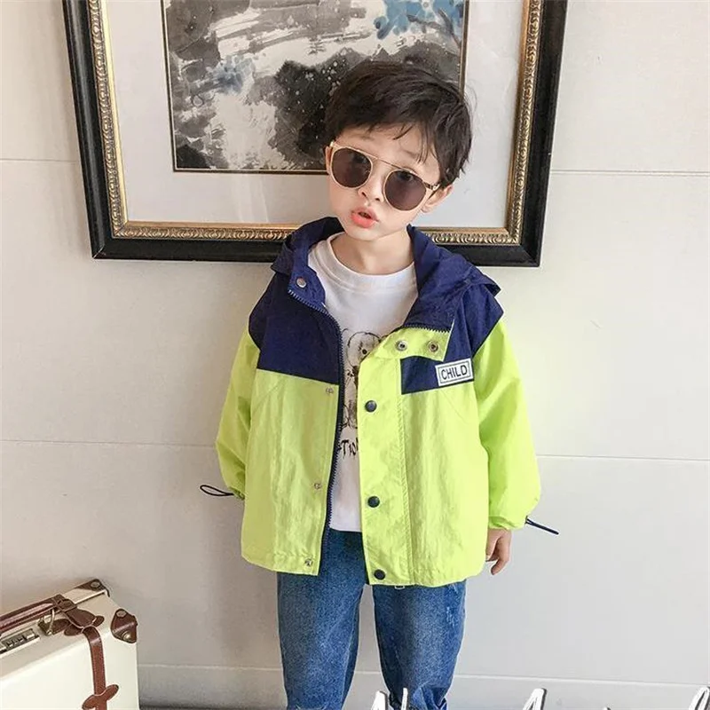 

Boys Coat Jacket Cotton Outerwear Overcoat 2023 Thread Spring Autumn Sport Teenagers Children's Warm Clothing