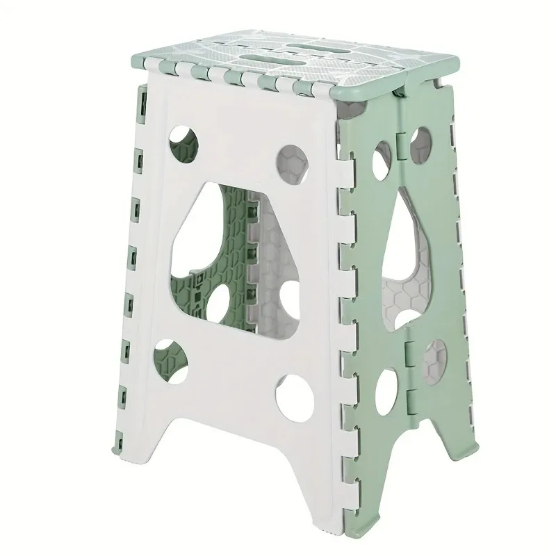 Convenient folding stool mini living room kitchen folding stool outdoor picnic camping chair fishing plastic chair folding stool folding chair