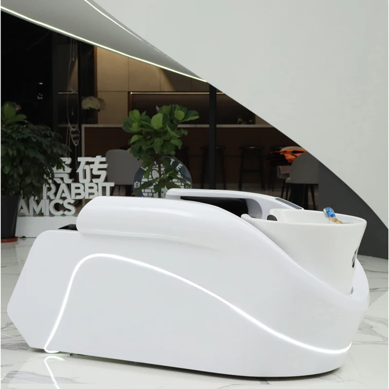 

Treatment Shampoo Bed Thai Spa Hydrotherapy Hairdressing Head Spa Chairs Professional Lava Cabezas Salon Furniture LJ50SC