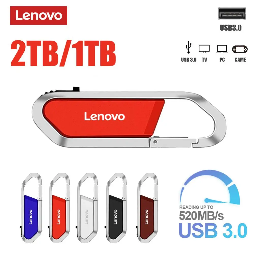 LenovoMiniMetalUSBFlashDrive2TBUSBMemoryStick1TBHighSpeed