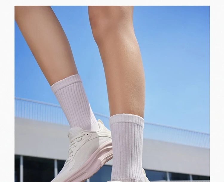 361 Degrees Women's Running Shoes Casual Mesh Anti-slip Lightweight Trendy Thick-sole Rebond Durable Female Sneakers 682532239