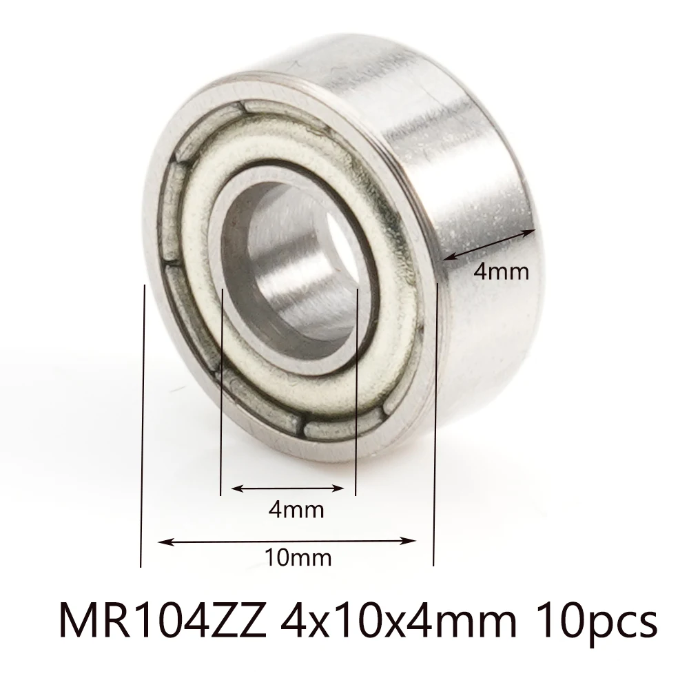 10 Stück 693ZZ Kugellager 3 x 8 x 4 mm Motorlager 693 ZZ Lüfterlager 619/3ZZ R-830ZZ EMQ Motorlüfterlager 693Z 693 – Detail 13