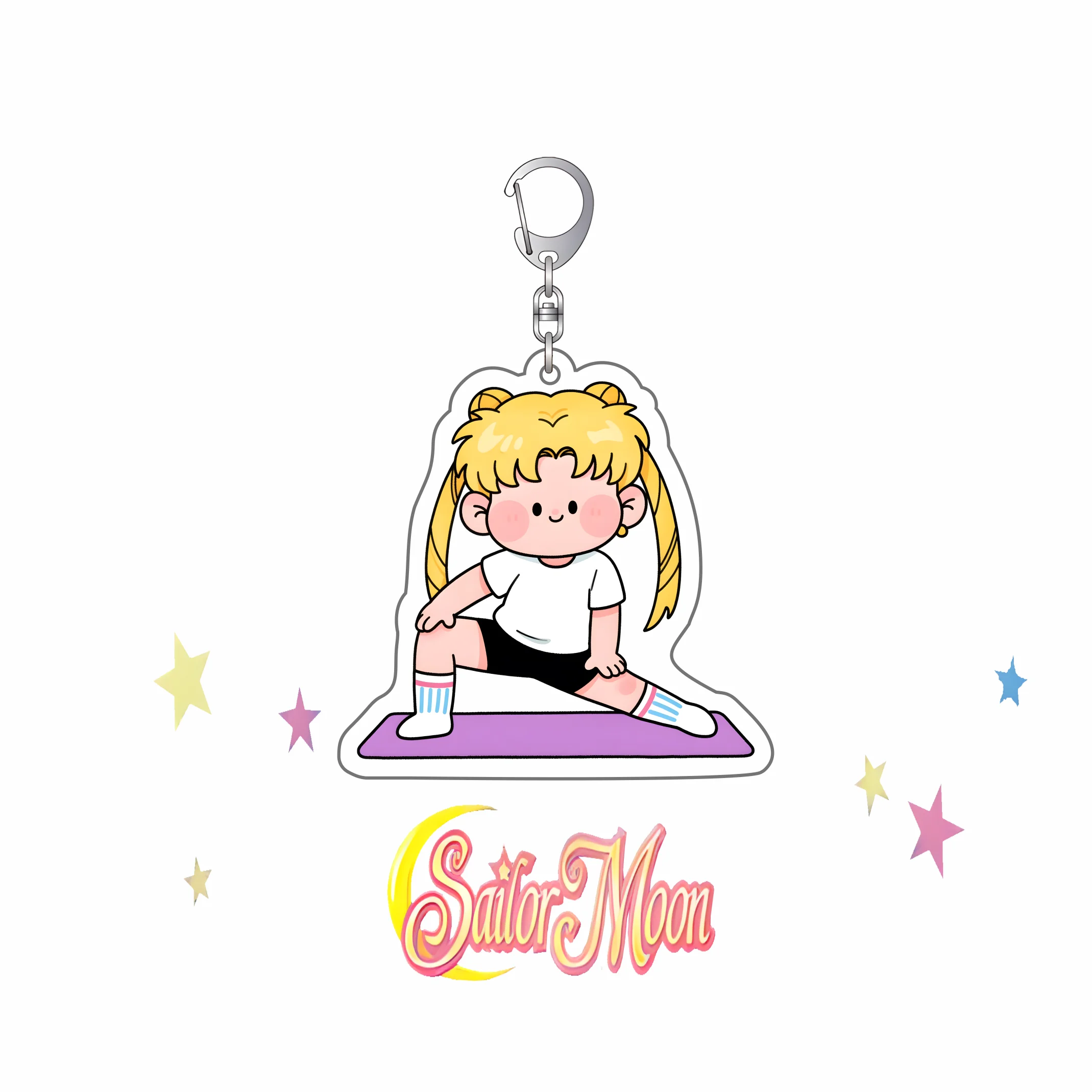 Sailor Moon Chibi Anime Keychain - Kawaii Bag Charm Pendant Accessory