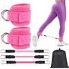 Ankle Straps Resistance Bands Set Fitness Workout Yoga Exercise Equipment Glutes Legs Strength Training for Gym Man Woman 2