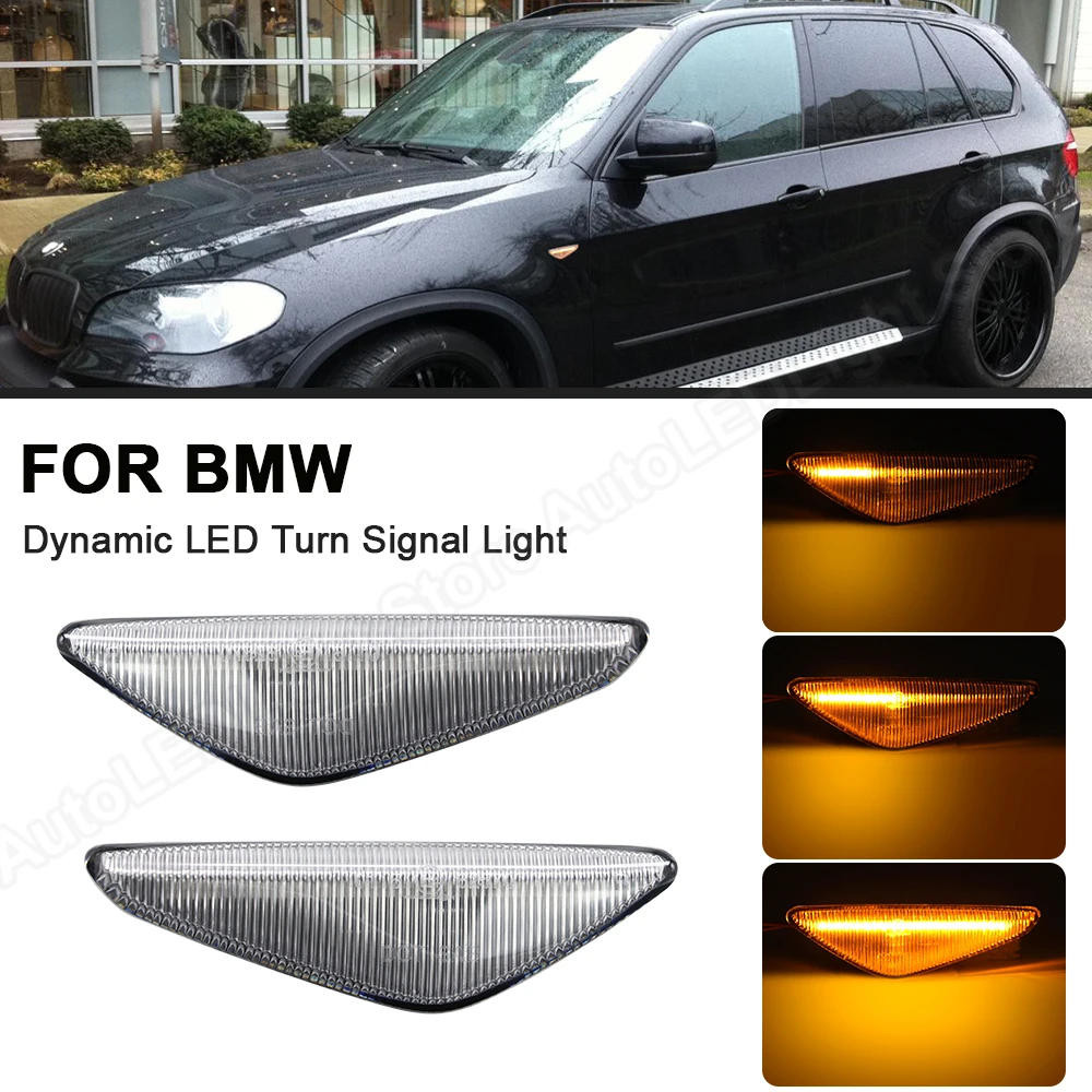 Dynamic Side Marker Led Lights For Bmw X3 F25 X5 E70 X6 E71 E72 Pure