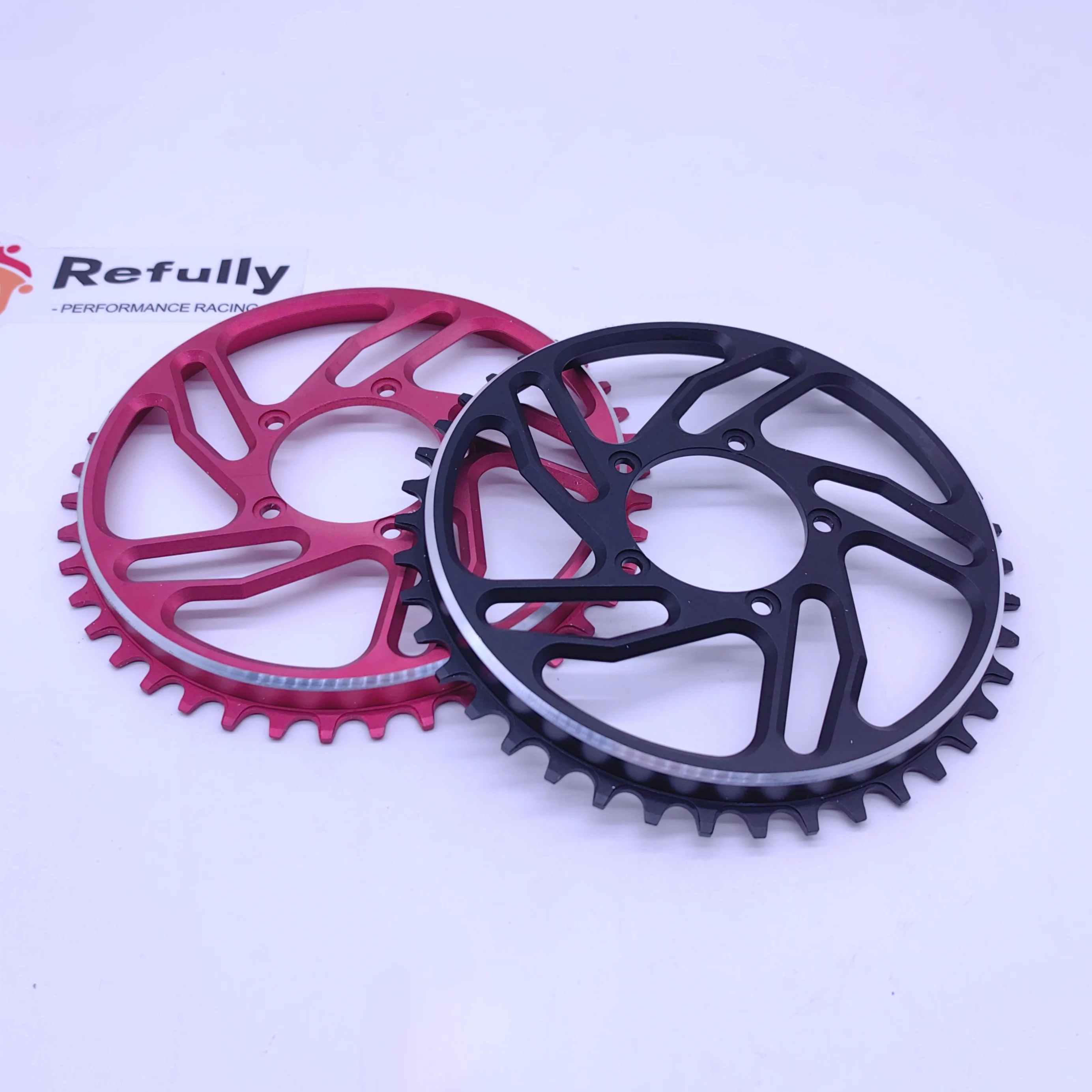 Narrow Wide Design Chainring 42T Kit For Bafang BBS01&BBS02