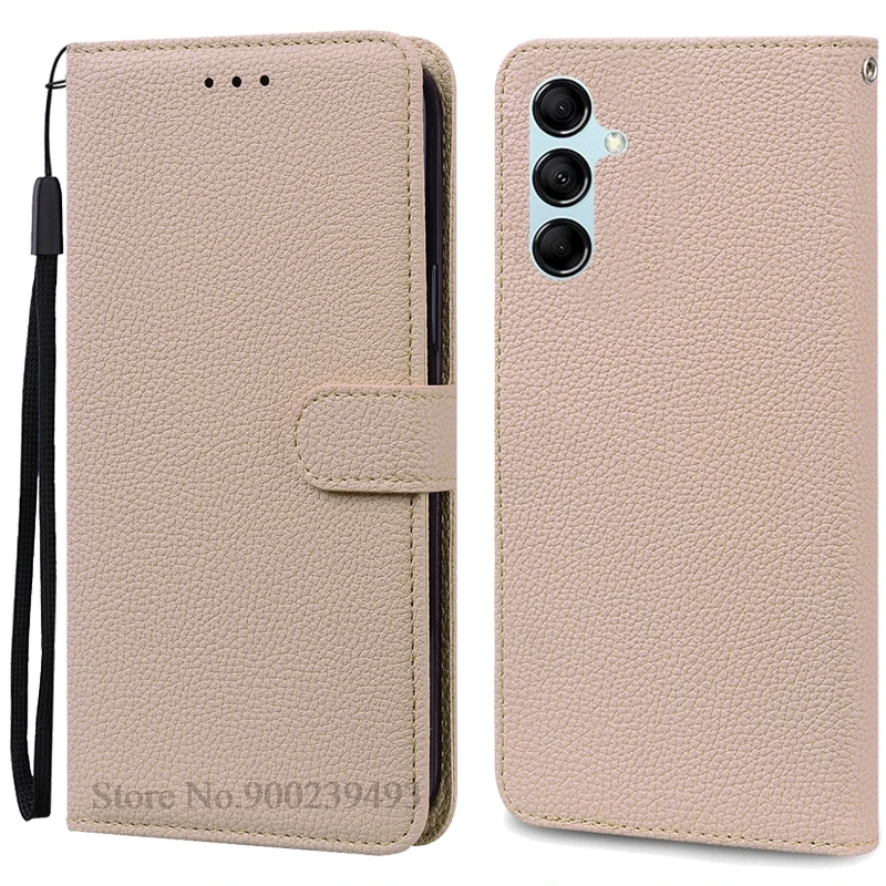 Leather Wallet Flip Phone Case - Premium Cover for Samsung Galaxy M55 5G