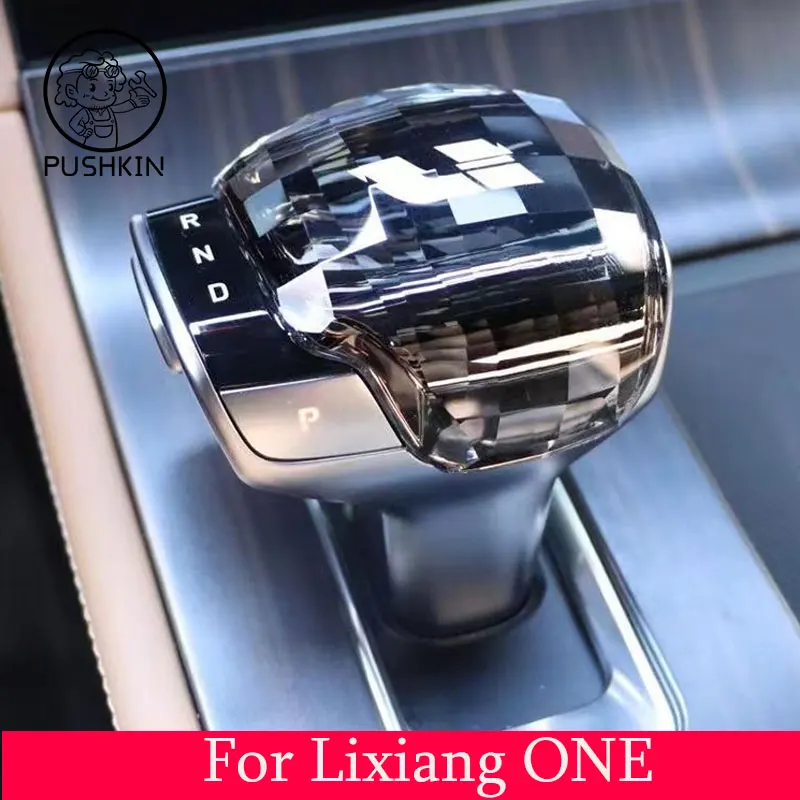 

For Lixiang ONE 2022 2023 Refit Crystal Gear Handle Head Gear Shift Knob Interior Replacement Accessories