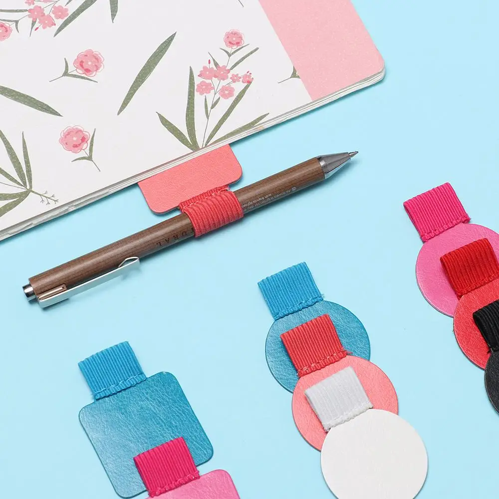 Self-adhesive Pen Holder Pencil Loop Clips Notebook Pen Clip Office Stationery Accessory pen holder pen and brush holder pen loop pen clip pencil holder tool