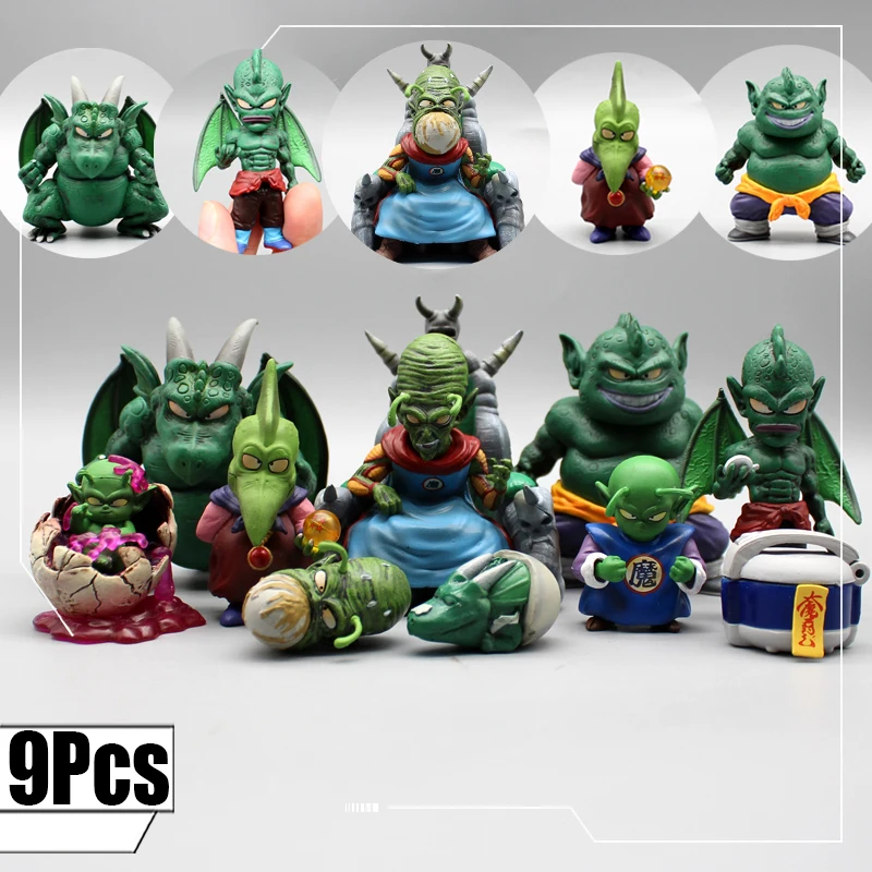 

Instock Dragon Ball Z Namekian Piccolo Daimaou Tambou Dende Drum Cymbal Pvc Action Figures DBZ Statue Collection Model Toys