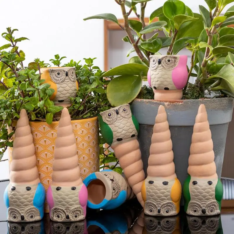Self-Plant Watering Spikes 4PCS Spikes Planter Insert Garden Waterer Plant Watering Devices Automatic S