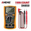 Portable LCD Digital Multimeter AC/DC Voltage Diode Tester Current Resistance Meter Ammeter Multitester with Test Probe 1