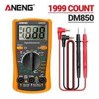 Portable LCD Digital Multimeter AC/DC Voltage Diode Tester Current Resistance Meter Ammeter Multitester with Test Probe 1