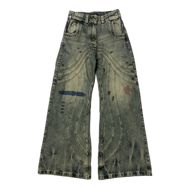 NO/FAITH STUDIOS】GREEN BLACK USED CARGO