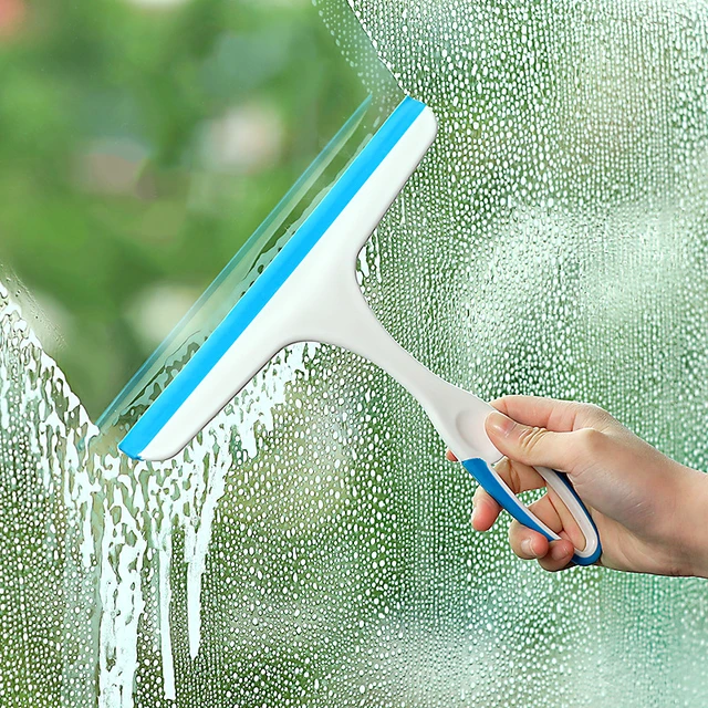 Glass Cleaner Scraper Squeegee  Cleaning Mirrors Squeegee - Glass Cleaning  Tools & Accessories - Aliexpress