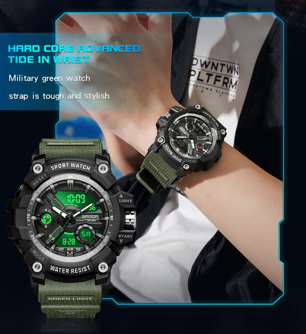 Digital Watch Best Sport Watch Aliexpress SANDA New Military