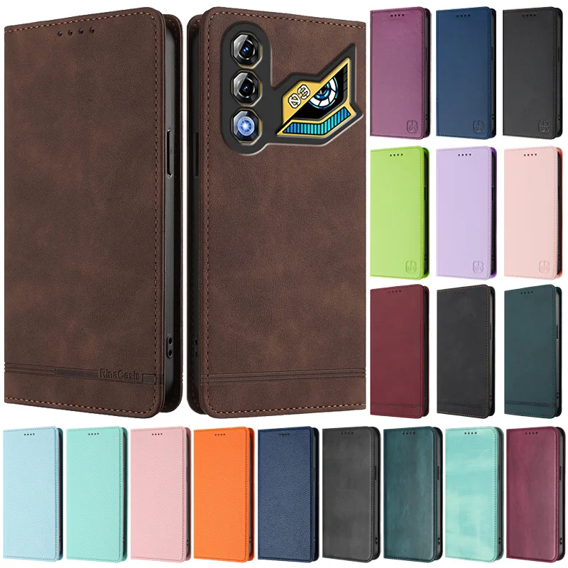 Leather Magnetic Flip Stand Phone Case Cover