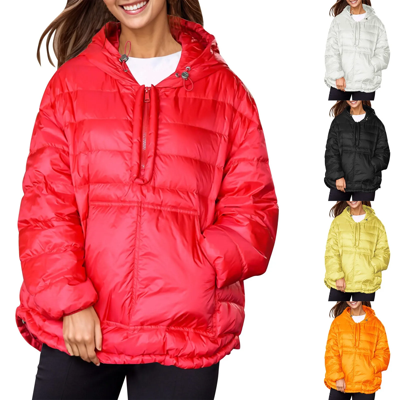 

Jacket Zipper Women Casual Hoodies Pocket Coat Lightweight Jacket Winter Coats For Women