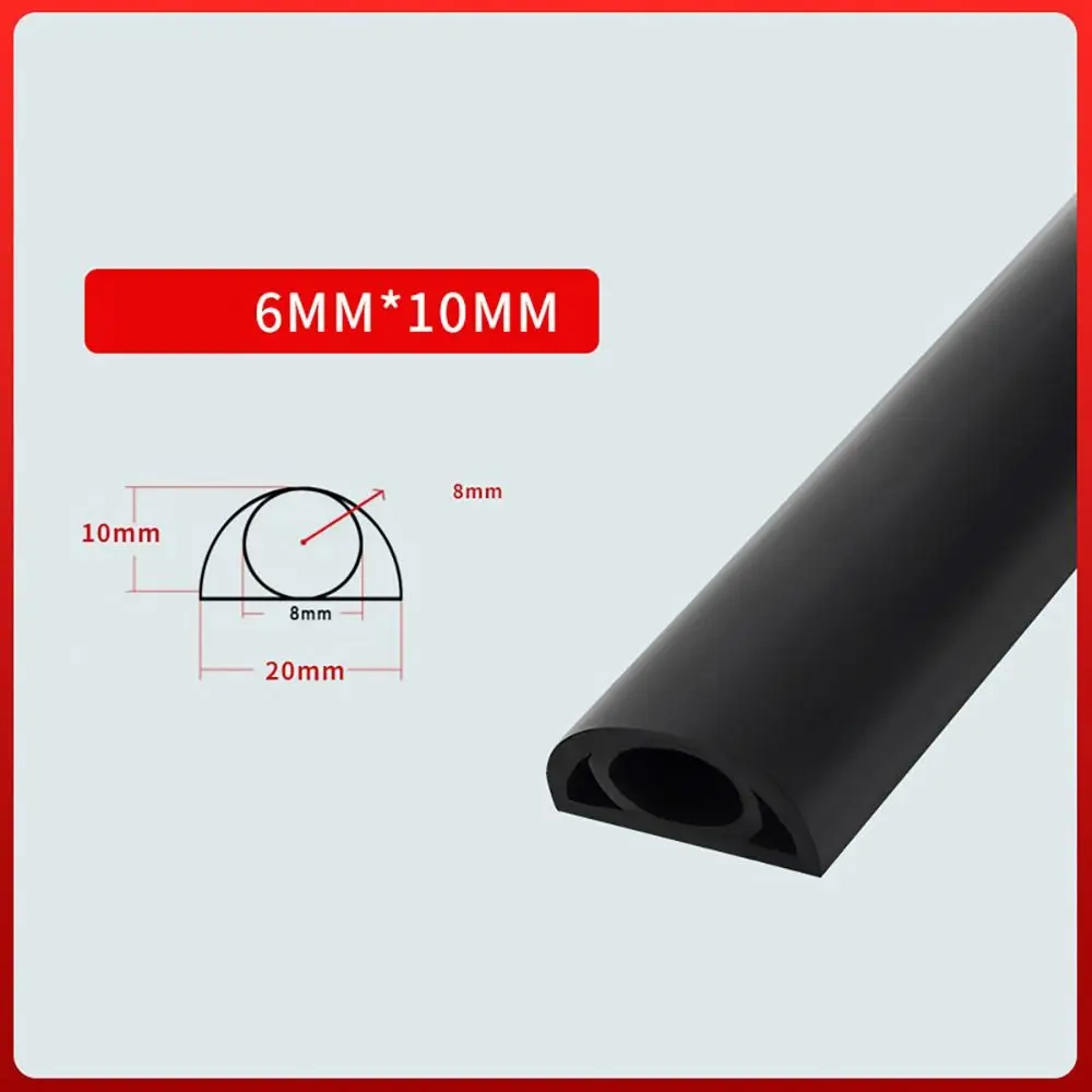 Description Picture 6 of item2CM Electric Wire Slot Cable Concealer Floor Cord Cover Self-Adhesive Cord Protector Extension Wiring Duct Cable Cover