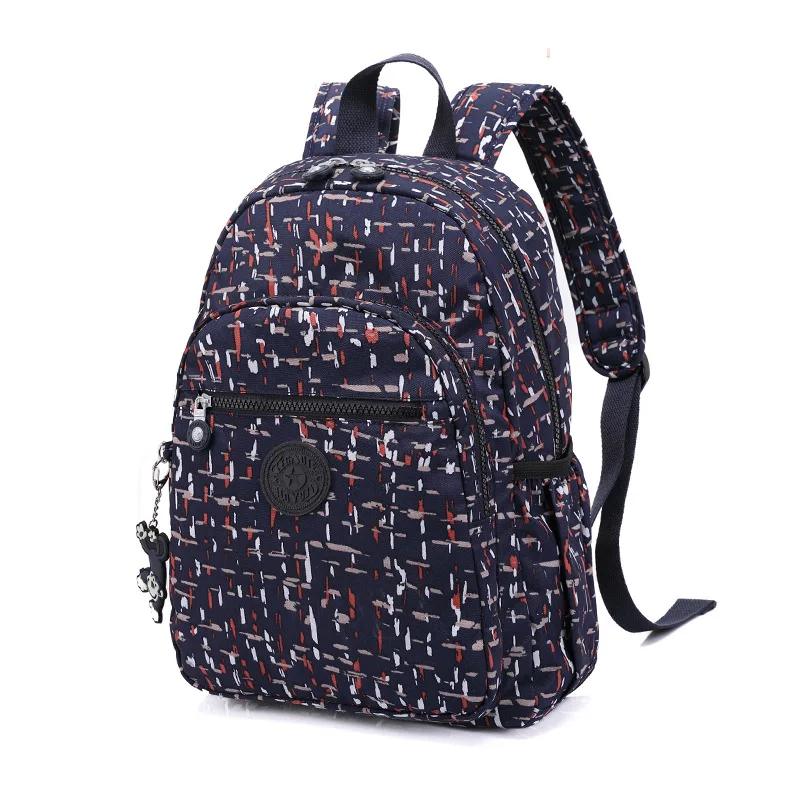 TEGAOTE High Quality New Nylon Flower Pattern Fashion Casual A4 Girl Boy Women Men School Backpack Lightweight Travel Bag M1318 2