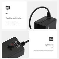 AC-DC 3-12V2A Adjustable Adapter with Display Screen US/EU Plug Switching Power Supply Adapter Charger for LED Strip - Image 6