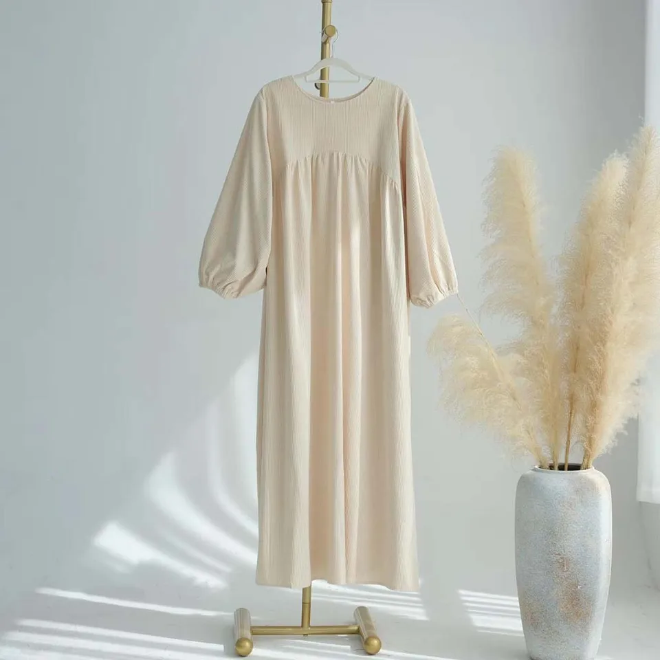 louren balloon sleeve volume dress louren balloon sleeve volume dress