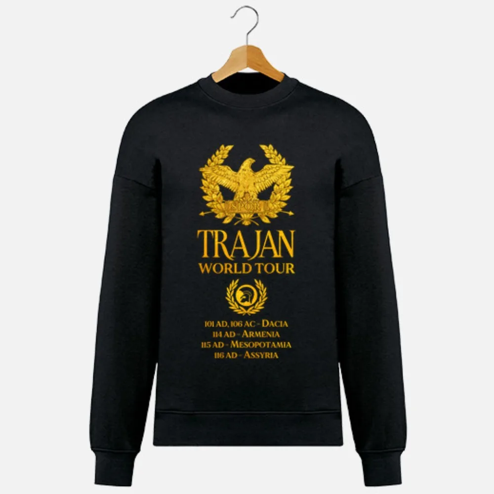 

Мужские толстовки с римской империей 1 Trajan, Повседневная Толстовка из 100% хлопка, Осень-зима