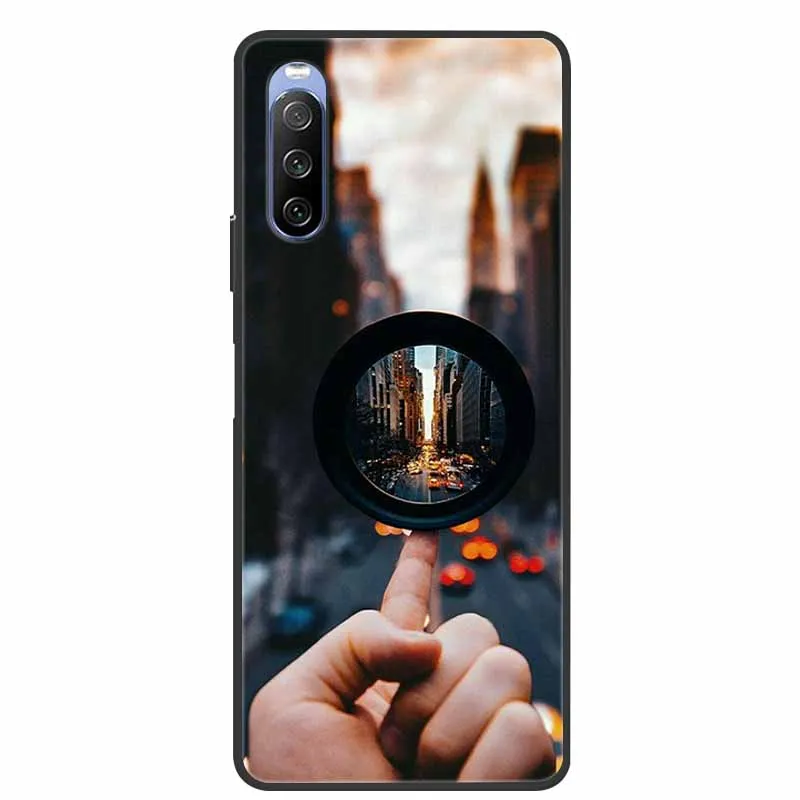 Flower Design Soft Silicone Back Cover Phone Case
