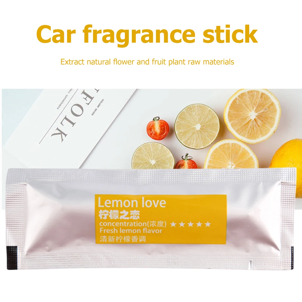 Car Air Freshener Refill Auto Fragrance Vent Clip Car Scent Aroma Solid