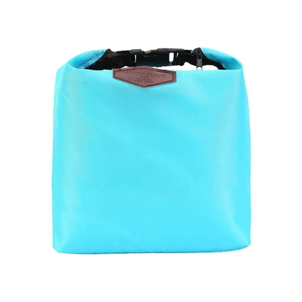 1pc Thermal Insulated Lunch Bag Portable Oxford Cloth Cooler Lunchbox Storage Bag Carry Picinic Food Tote Insulation Package
