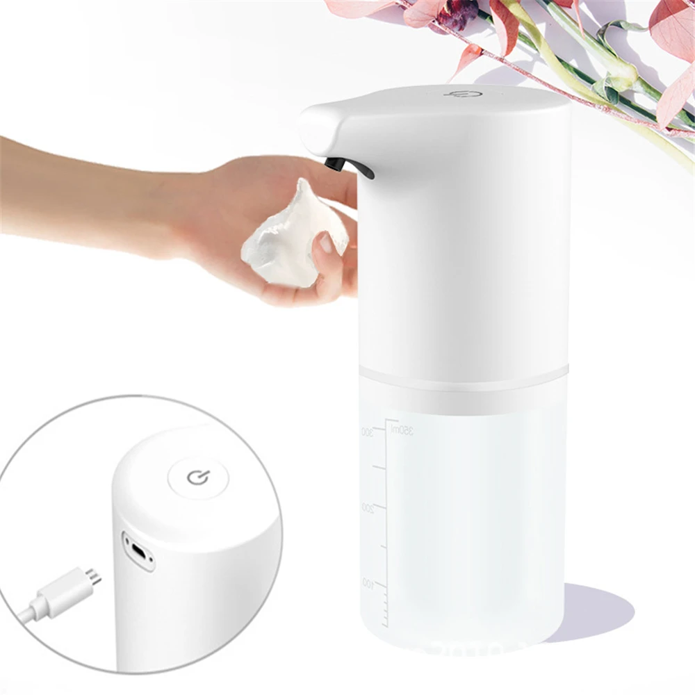 

USB Charging Smart Automatic Sensor Foam Soap Dispenser Auto Induction Soap Dispenser Auto Touchless Hand Sanitizer Dispenser