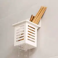 Wall Mounted Toothbrush Toothpaste Holder Case Tooth Storage Rack Organizer Toothbrush Shelves Drain Rack Bathroom Accessories 3