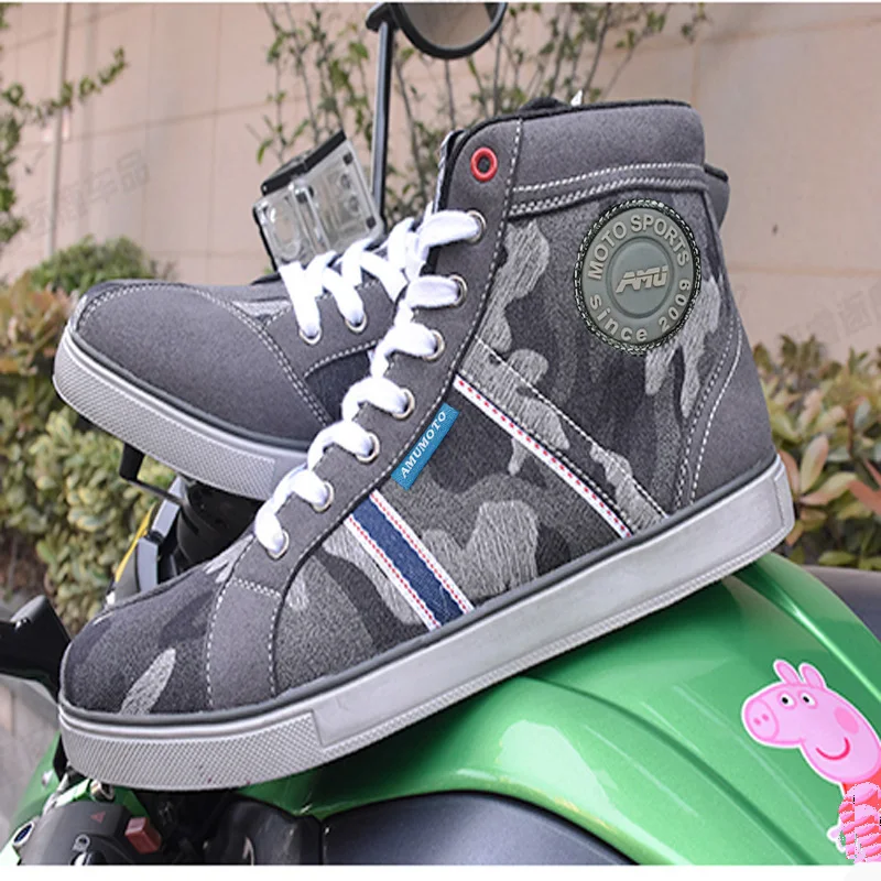 Motorcycle Shoes Motorcycle Boots motorcycle boots man Mens biker boots tourist motorcycle shoes protection enduro racing Moto guards shoe