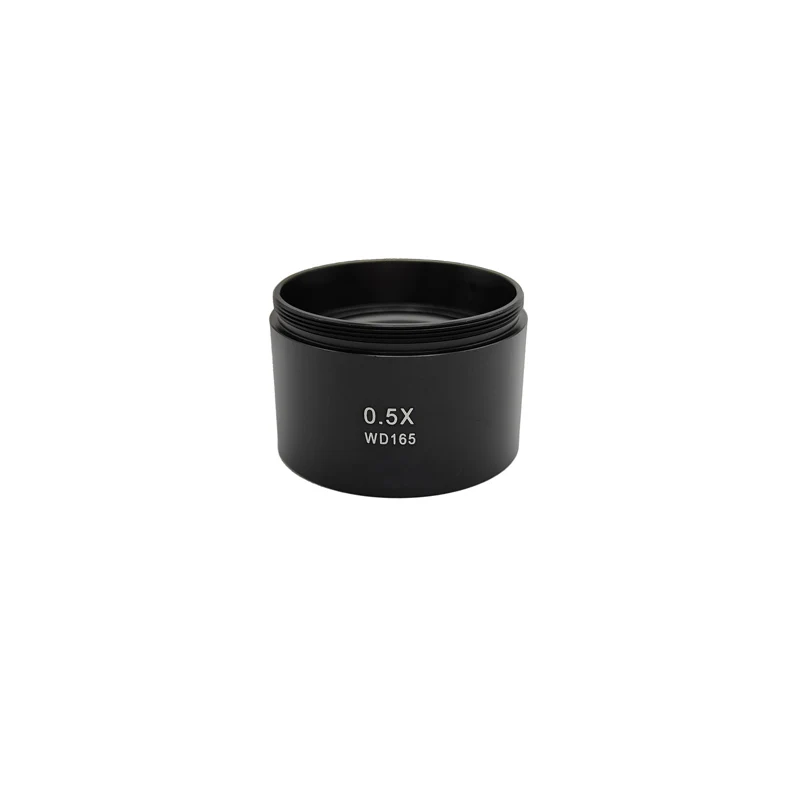 Microscope Objective Lens 0.3X/0.5X/0.7X/0.75X/1X/1.5X/2X Microscope Auxiliary Objective Lens for Trinocular Binocular