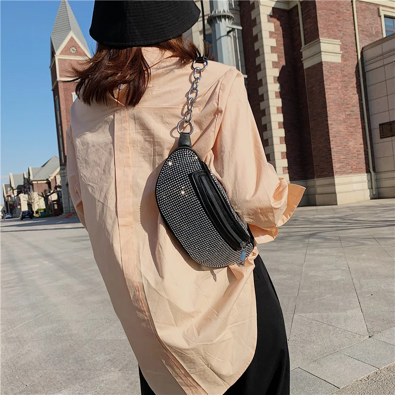 Women Waist Bag Fanny Pack Zipper Chest Bag Female Banana Bag Money Pouch  Travel Shoulder Purse Belly Pocket Hip Bum Bag - AliExpress