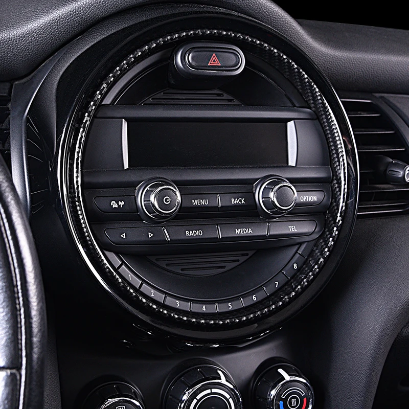 

Аксессуары для MINI COOPER F55 F56 F57 защитная накладка для экрана навигации рамка центральной панели управления тюнинг салона автомобиля