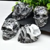 1PC High Quality Black Sphalerite Crystal Skull Natural Crystal Carving,Gemstone Jewelry,Glitter, Healing crystal,Quartz stones 1