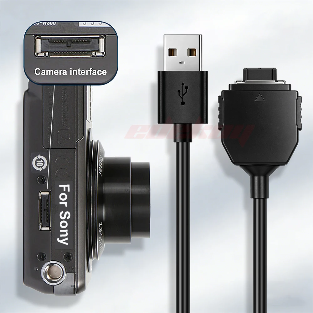 Cyber-shot DSC-P100,P200,G1,M2,F88,T2,T30,T100,TX1,N2,H9,H10,W35,W70,W100,W150,W100 카메라용  케이블 USB(VMC-MD1)