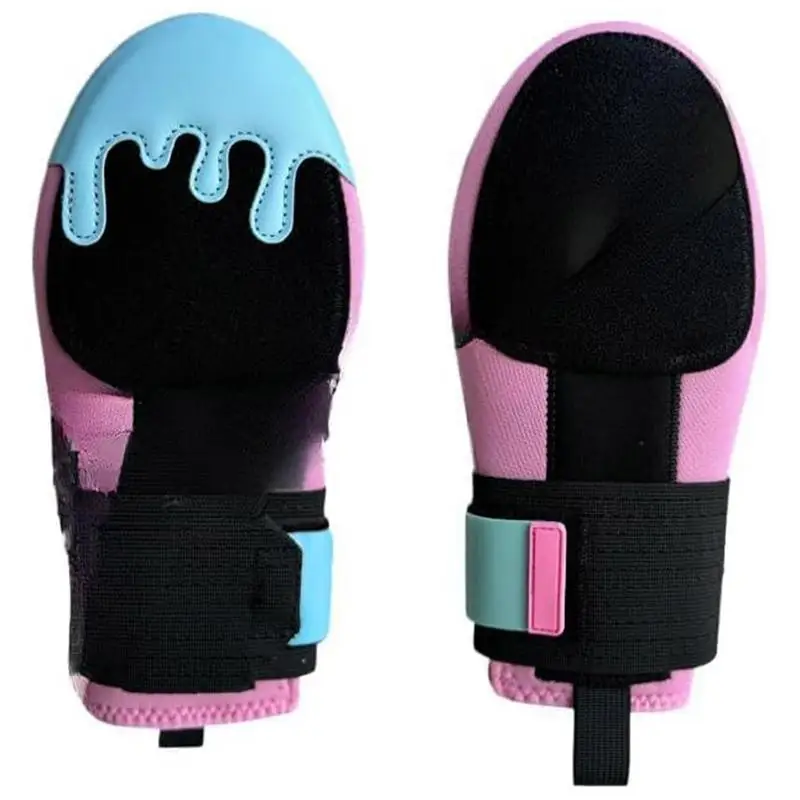 Baseball Sliding Mitt Youth Baseball Sliding Mitt Mitten With Elastic Compression Strap Adjustable Wrist Compression