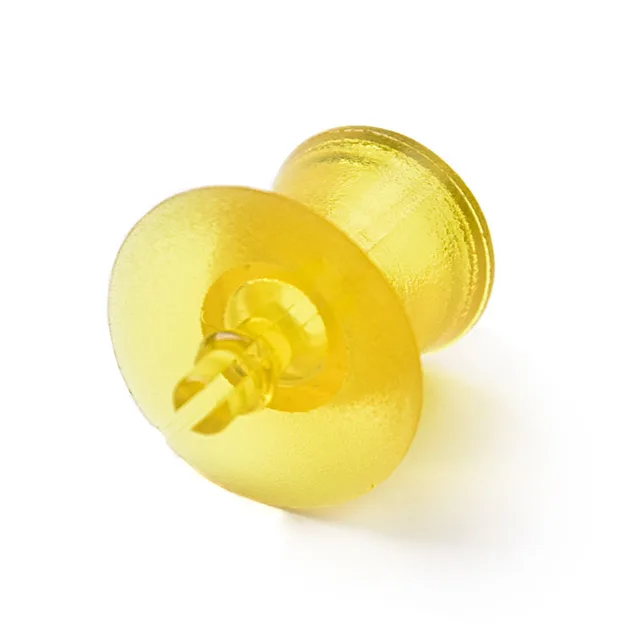 100 Db Új Nagy, Sárga Műanyag Méhkirálynő Tenyésztő Cella Pohár Alap Mount Queen Cellák Méhészeti Etető Tartályszerszámok - Image 4