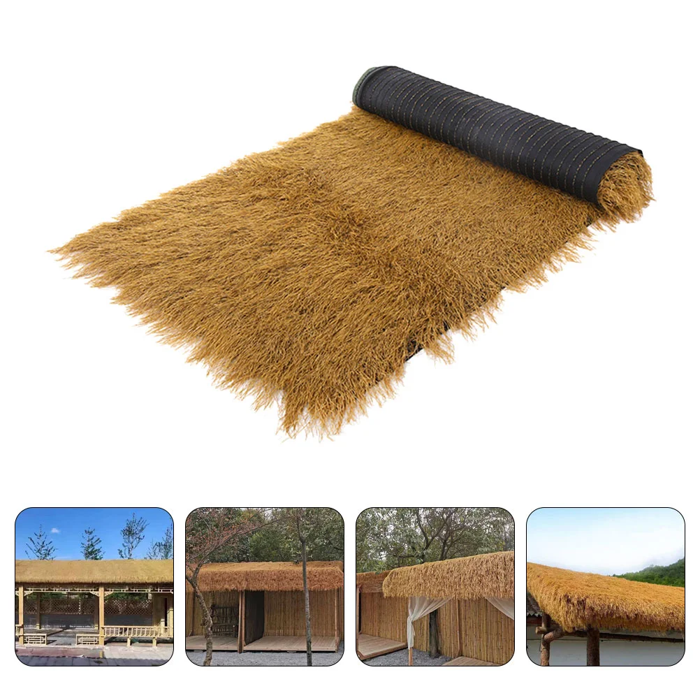 

Decorative Garden Thatch Roofing Imitation Thatch Diy Roof Fake Thatch Landscaping Thatch Roof Decor for Decorate Roof Decor