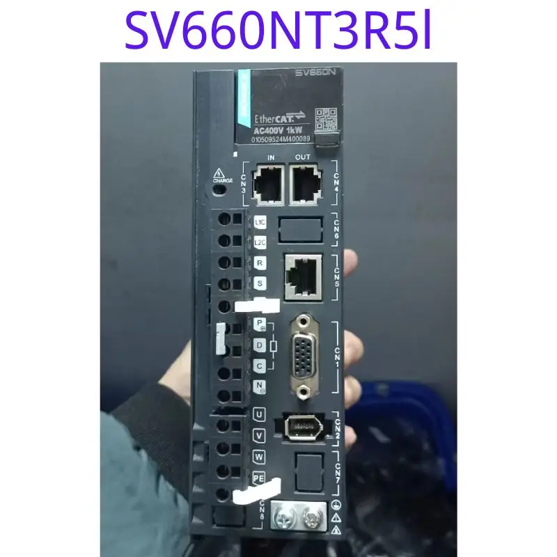 

Бывший в употреблении сервопривод SV660NT3R5l 1KW функциональный тест в целости