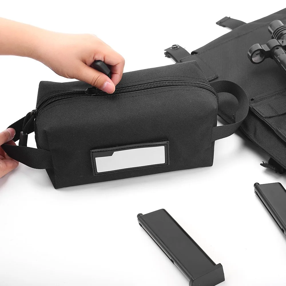 Ammo pouch ammunition bag magazine pouch molle pouch dump pouch double dump pouch tactical ammo pouch 1000D nylon rifle pistol ammunition bag gun bullets storage cartridge case for hunting shooting sports
