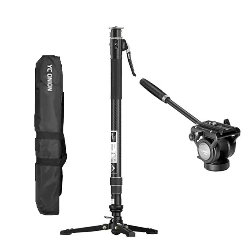 YC Onion Pineta Pro カーボンファイバー一脚 ペダルベース付き 軽量