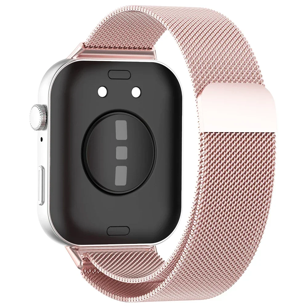 حزام ميلانيزي معدني لساعة هواوي فيت 3 4-4 برو ساعة...