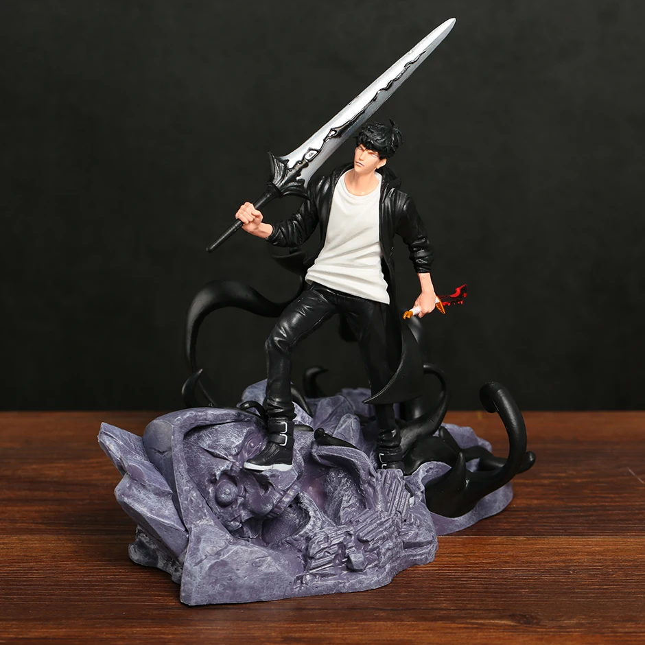 

Solo Leveling Sung Jin Woo PVC Figure Collection Nice Toy for Children Gift
