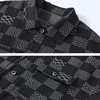 Plaid Denim Jacket Men Plus Size 10XL 11XL Jackets Coats Spring Autumn Denim Jackets 10XL 11XL Big Size Male 5