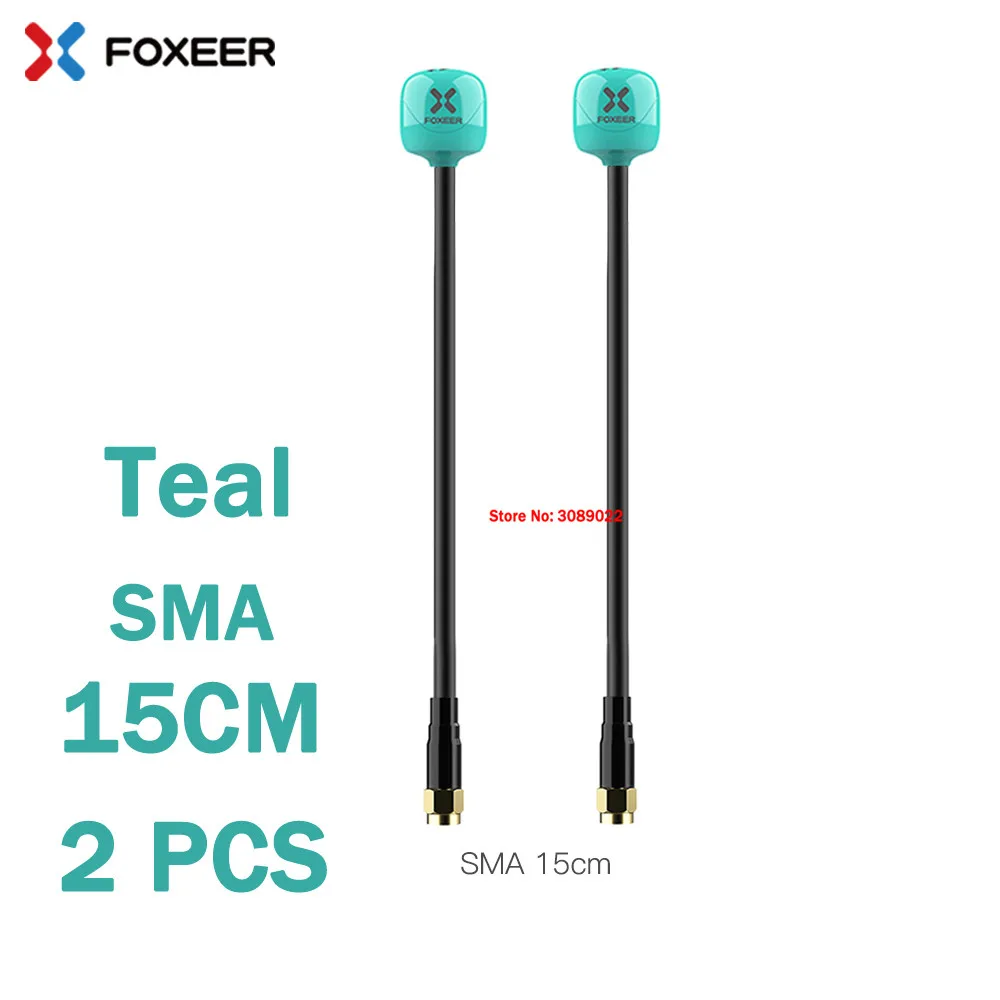 2PCS Teal 15cm