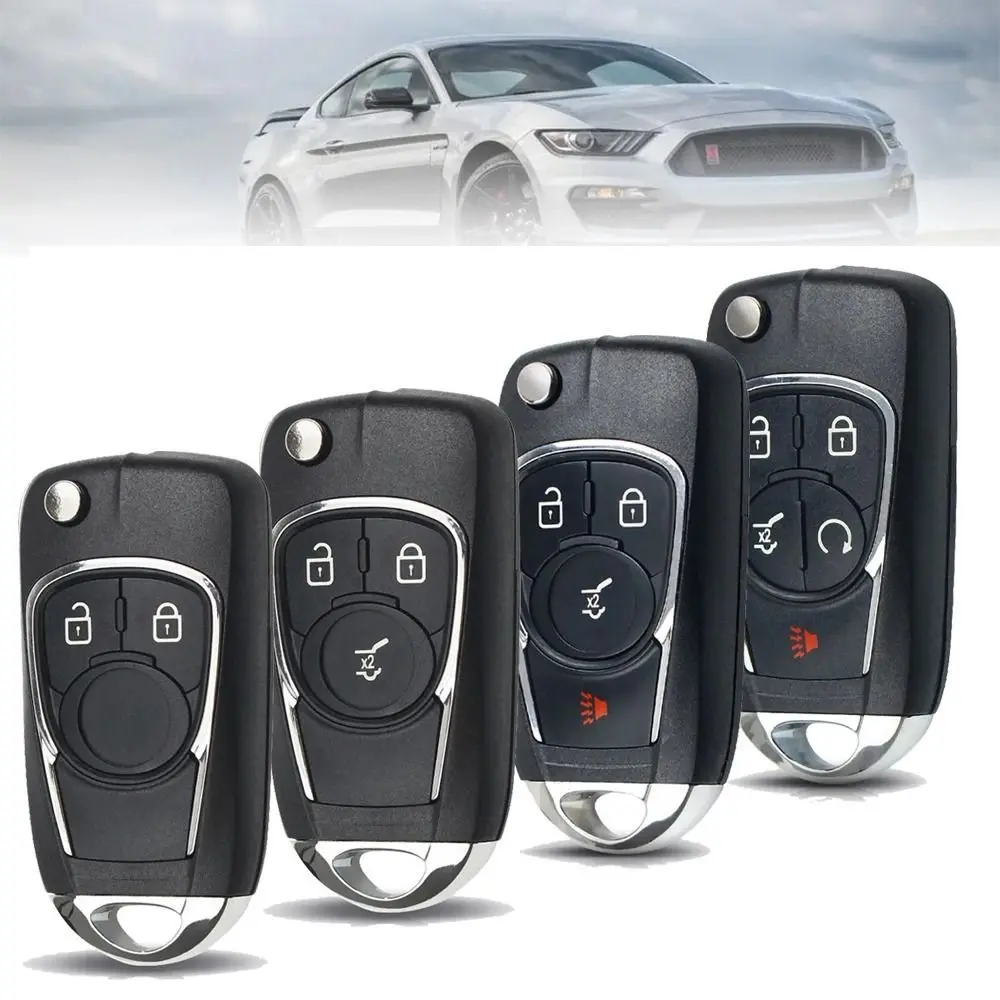 

Modified Car Key Shell Replacement 2/3/4/5 Buttons Car Key Case Flip Folding for Chevrolet/Cruze/Opel/Insignia/Astra J/ Zafira